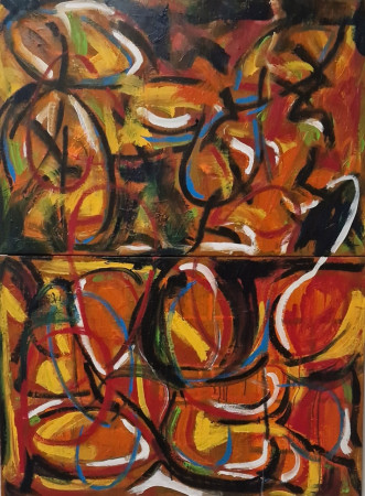 Acryl schilderij 2025